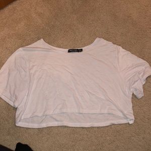 nasty gal cropped baby tee